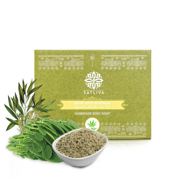 Hemp with Moringa Natural Body Soap Bar