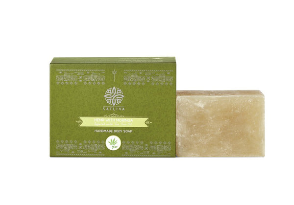 Hemp with Moringa Natural Body Soap Bar