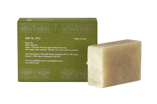 Hemp with Moringa Natural Body Soap Bar