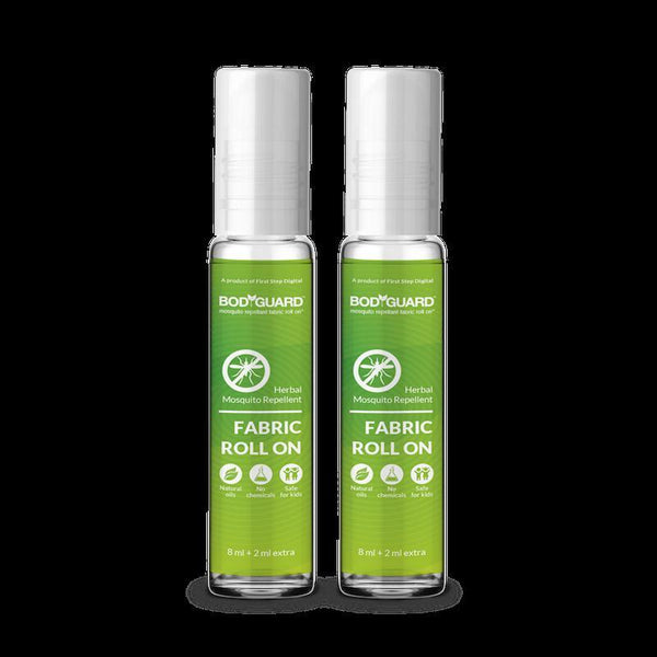 Bodyguard Herbal Fabric Roll-On Mosquito Repellent with Citronella and Lemongrass Oil