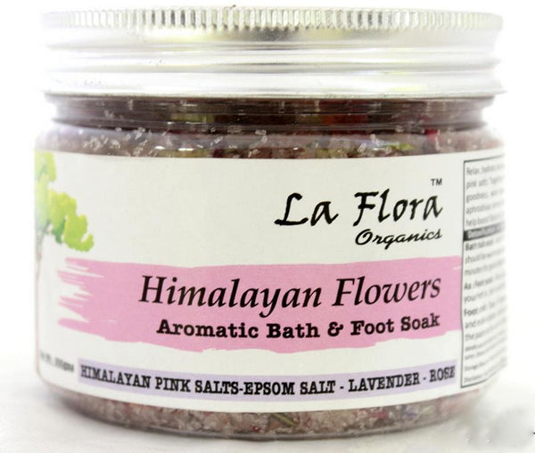 Himalayan Pink Bath Salt (Lavender and Rose Scented), 300g
