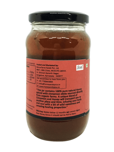 Honey and Spice Naturally Flavoured Cinnamon Honey