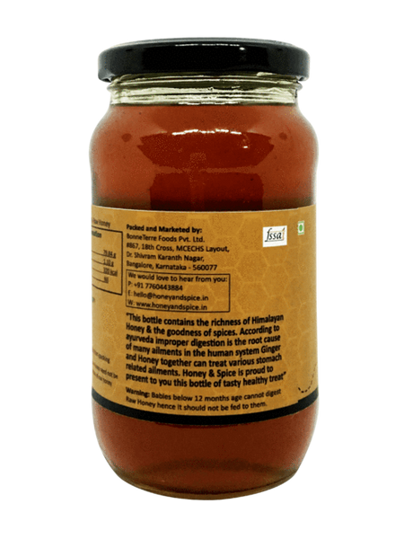 Honey and Spice Naturally Flavoured Ginger Honey