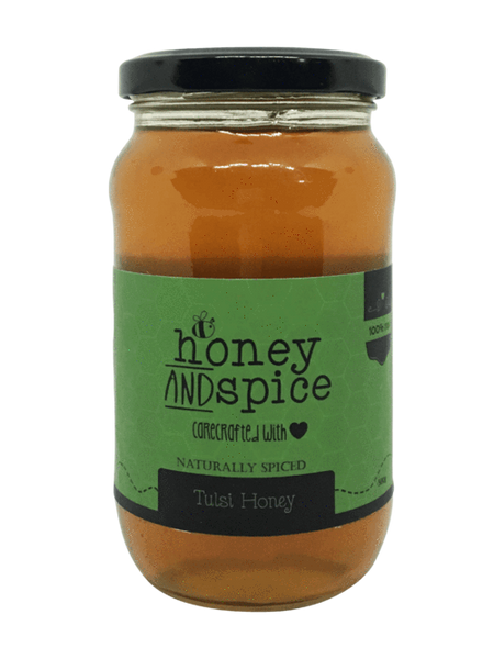 Honey and Spice Naturally Flavoured Tulsi Honey