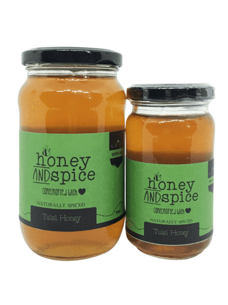 Honey and Spice Naturally Flavoured Tulsi Honey