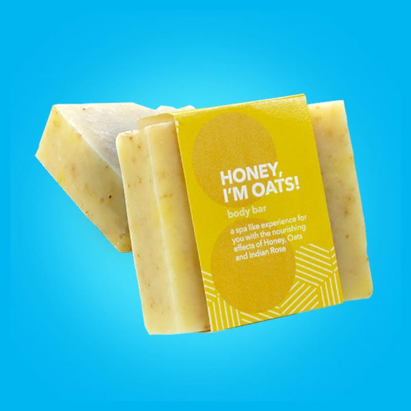 Honey, I'm Oats - Natural Body Bar (Pack of 2)