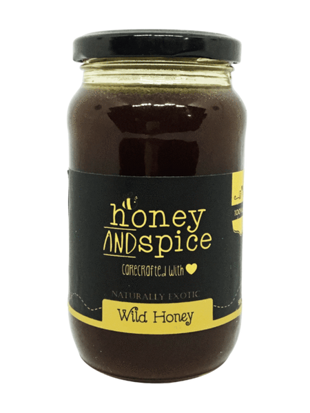 Honey and Spice Raw Wild Honey