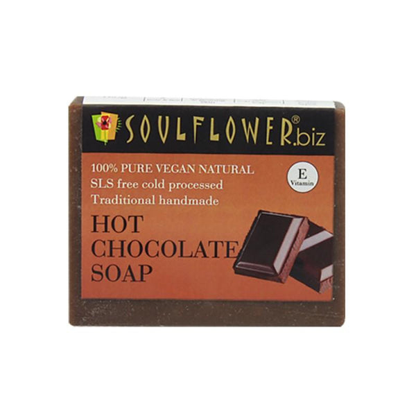 Soulflower Handmade Soap, Chocolate, 150g