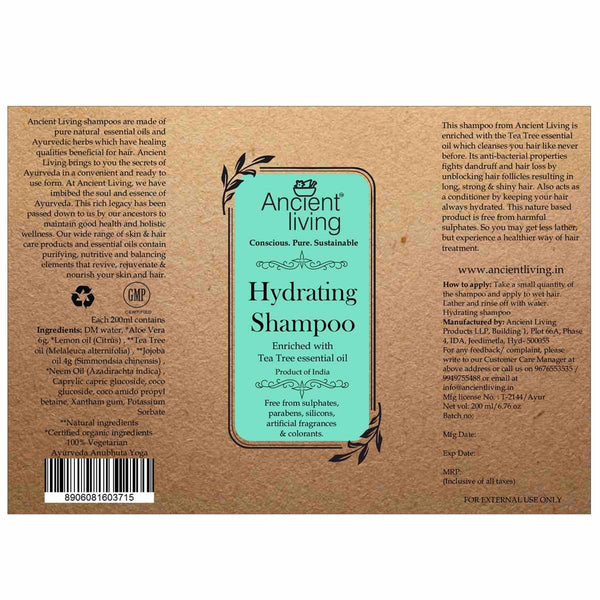 Ancient Living Hydrating Shampoo