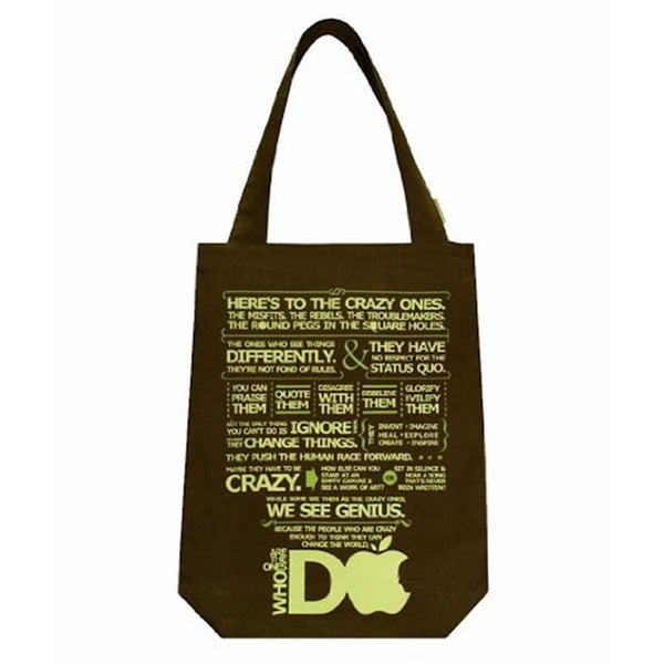 Cotton Tote Bag - Wood Brown