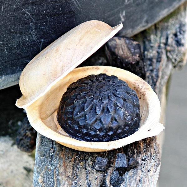 Donkey's milk charcoal and honey soap