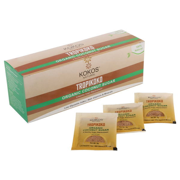 Kokos Natural Organic Coconut Sugar Sachet Box
