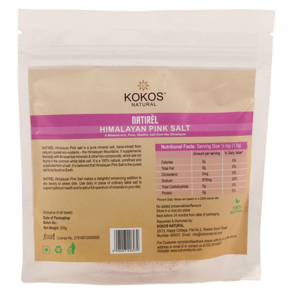 Kokos Natural Himalayan Pink Salt