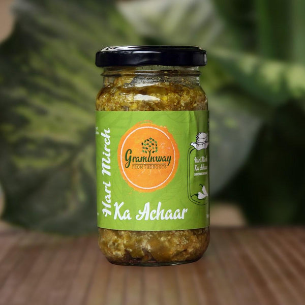 Hari Mirch Ka Achar, 200gms