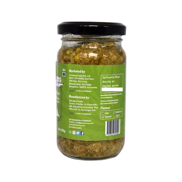 Hari Mirch Ka Achar, 200gms