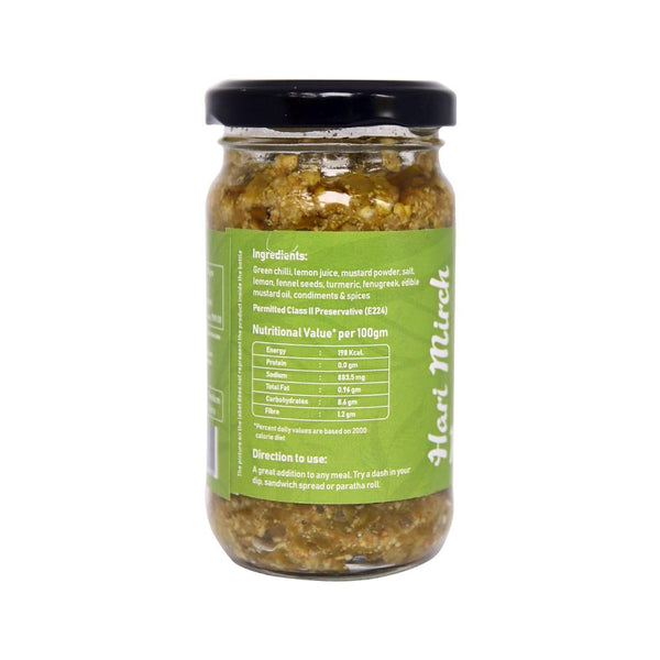 Hari Mirch Ka Achar, 200gms