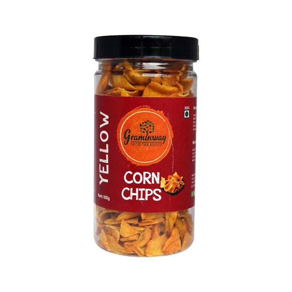 Yellow Corn Chips, 100gms