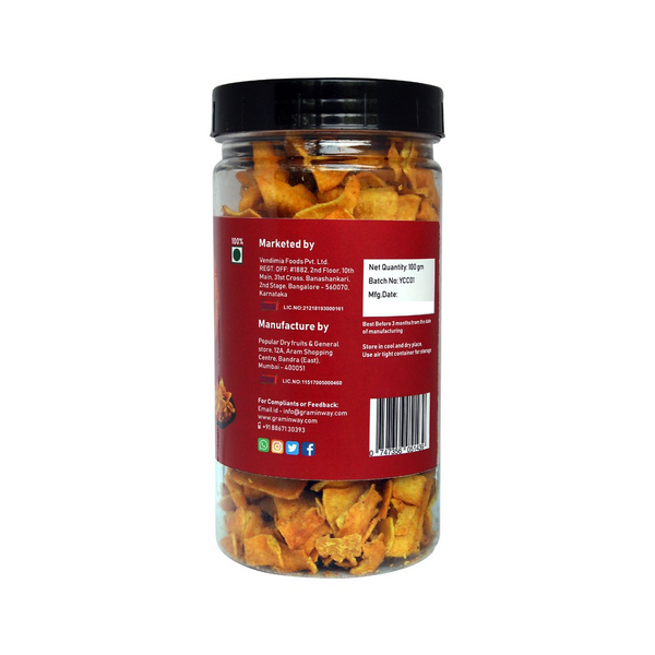Yellow Corn Chips, 100gms