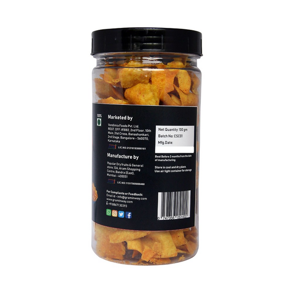 Crunchy Soya Chips, 100gms