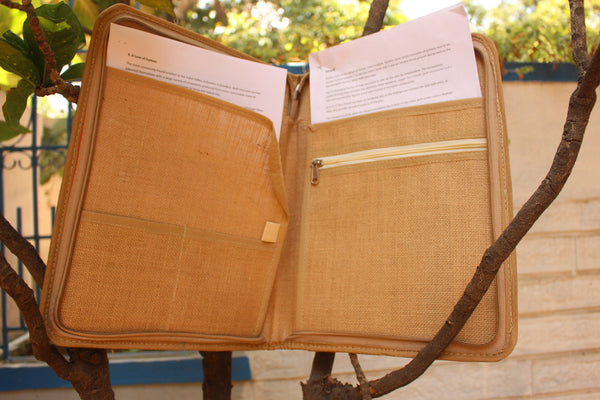 Eco-friendly Jute Folder