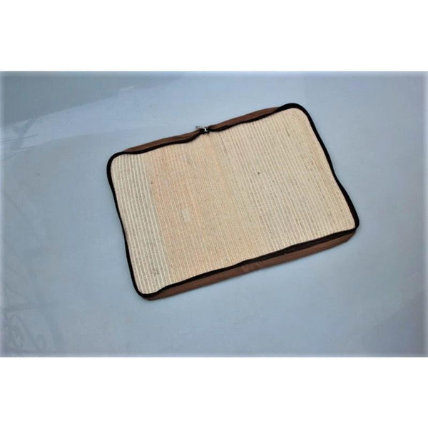 iPad Sleeve Made with Woven Banana and Hibiscus Fibre - Sun Motif