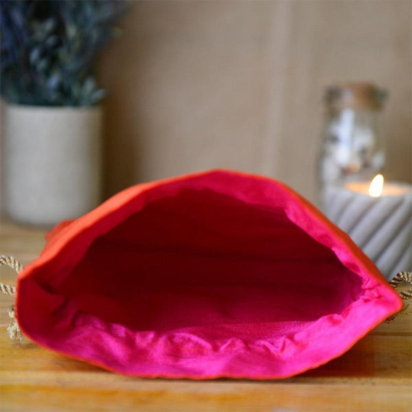 Ikat Print Potli Bag