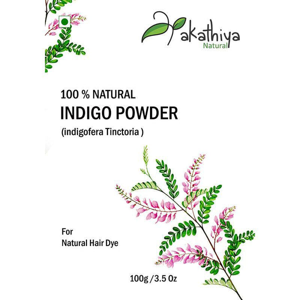 Natural Indigo Leaf Powder - Pack of 2, 100g each