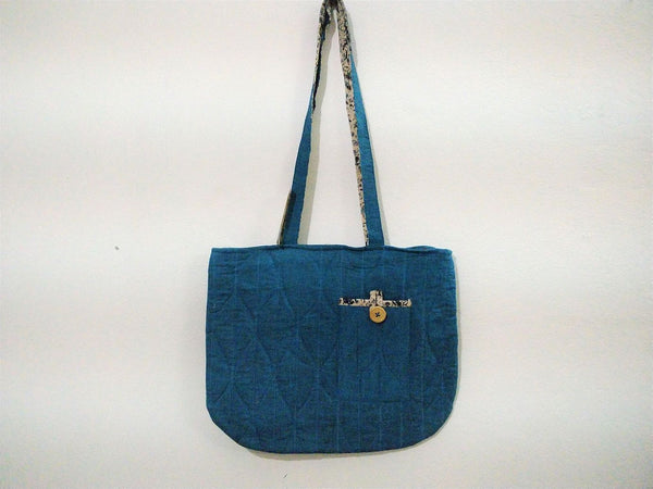 Indus Bag (Blue) Created by Women Artisans