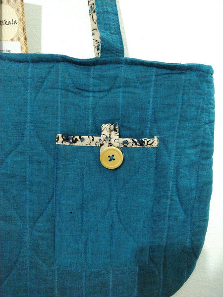Indus Bag (Blue) Created by Women Artisans