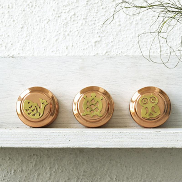 Miniature Floral Gift or Trinket Box Handcrafted by Traditional Artisans (Set of 3)