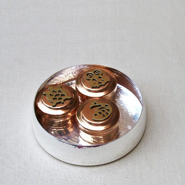 Miniature Floral Gift or Trinket Box Handcrafted by Traditional Artisans (Set of 3)