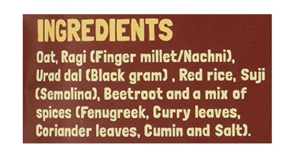 Instant Breakfast Millet Dosa Mix - Supergrains and Beetroot (Pack of 3) - 450g