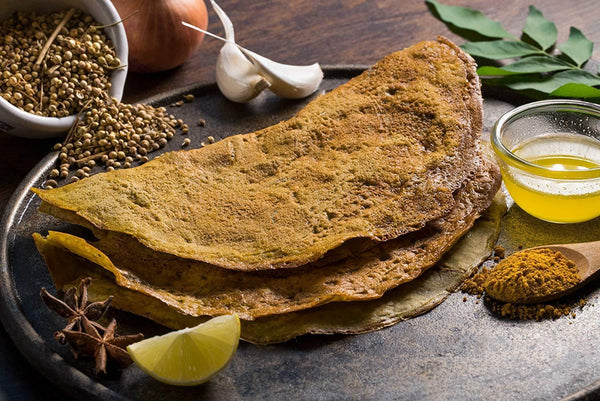 Instant Breakfast Millet Dosa Mix - Supergrains and Spinach (Pack of 3) - 450g