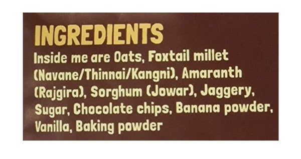 Instant Breakfast Millet Pancake Mix Combo Pack - Banana Choco-Chip, Supergrains and Chocolate - 300g (Pack of 2)