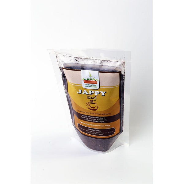 Natural Jappy Powder - Alternative to Coffee and Tea - Pack of 2, 100g each