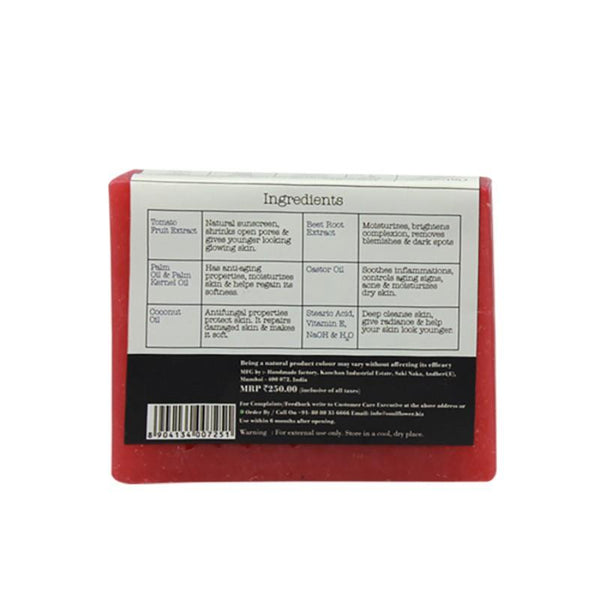 Soulflower Handmade Soap, Tomato, 150g