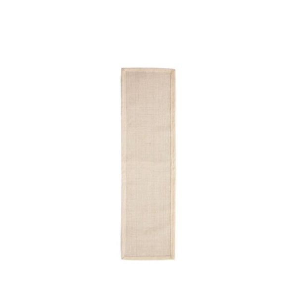 Jute Micro Boucle Table Runner - Natural Beige