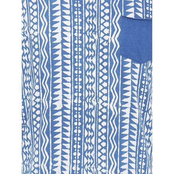 Men's Natural Dyed T-Shirt - Indigo Blue