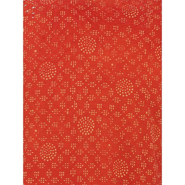 Men's Natural Dyed T-Shirt - Pomegranate Red