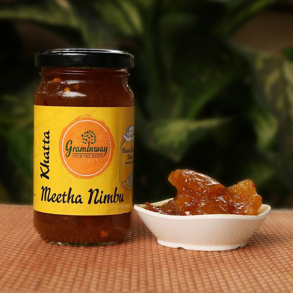 Khatta Meetha Nimbu Achaar, 200gms