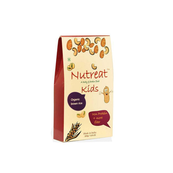 Handcrafted Blend of Stone Ground Brown Rice and Slow Mud Pot Roasted Dry Fruits and Lentils for Kids Aged 2 Years and Above, 200g