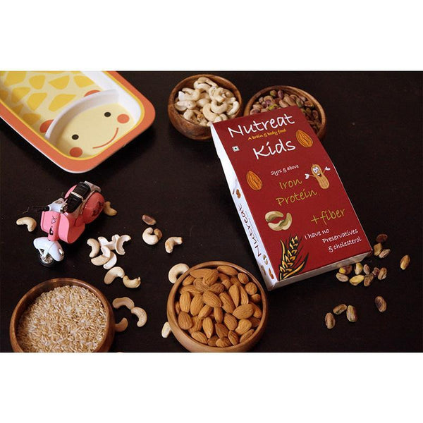Handcrafted Blend of Stone Ground Rice and Slow Mud Pot Roasted Dry Fruits and Lentils for Kids Aged 2 Years and Above