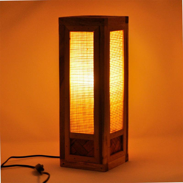 Estelle Table Lamp Handcrafted in Assam