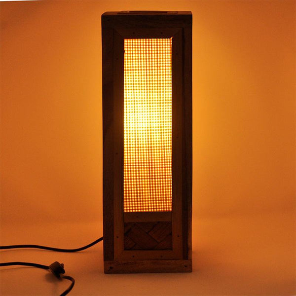Estelle Table Lamp Handcrafted in Assam