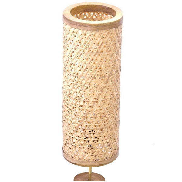 Tattva Bamboo Floor Lamp Handcrafted in Assam