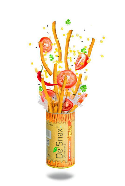 Natural Krunchy Stixx - Tangy Tomato (Pack of 4)