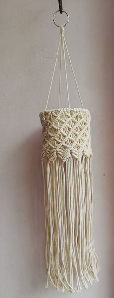 Shadow Macrame Lantern and Mobile Wall Hanging Handmade by Women Artisans