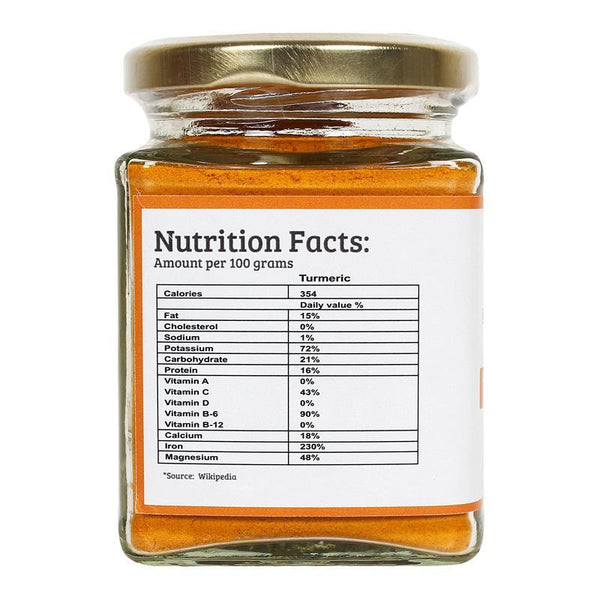 Natural Lakadong Turmeric Powder from Meghalaya, 100g