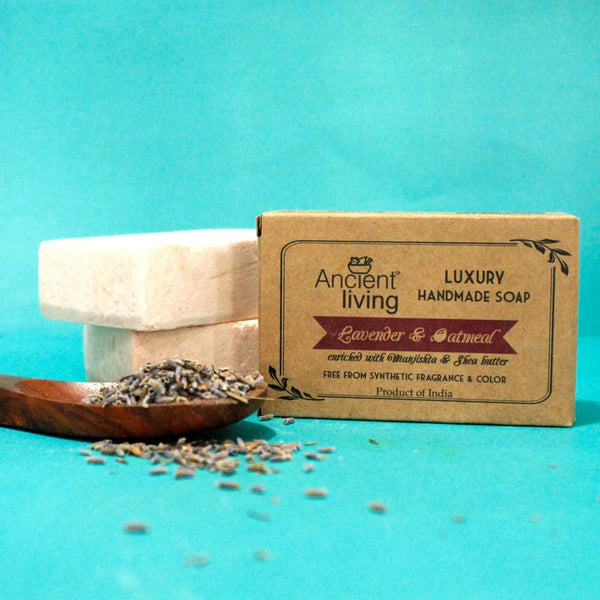 Lavender & Oatmeal Luxury Handmade Soap (100gms)