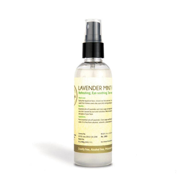 Natural Lavender Mint Toning Spray, 100ml - Pack of 2